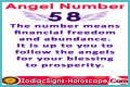 
ANGEL NUMBER 58
