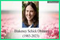 Blakeney Schick Obituary, What Happened To Blakeney Schick? How Did Blakeney Schick Die?