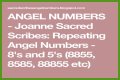 
Repeating Angel Numbers - 8's and 7's  (8877, 8787, 88877 etc)

